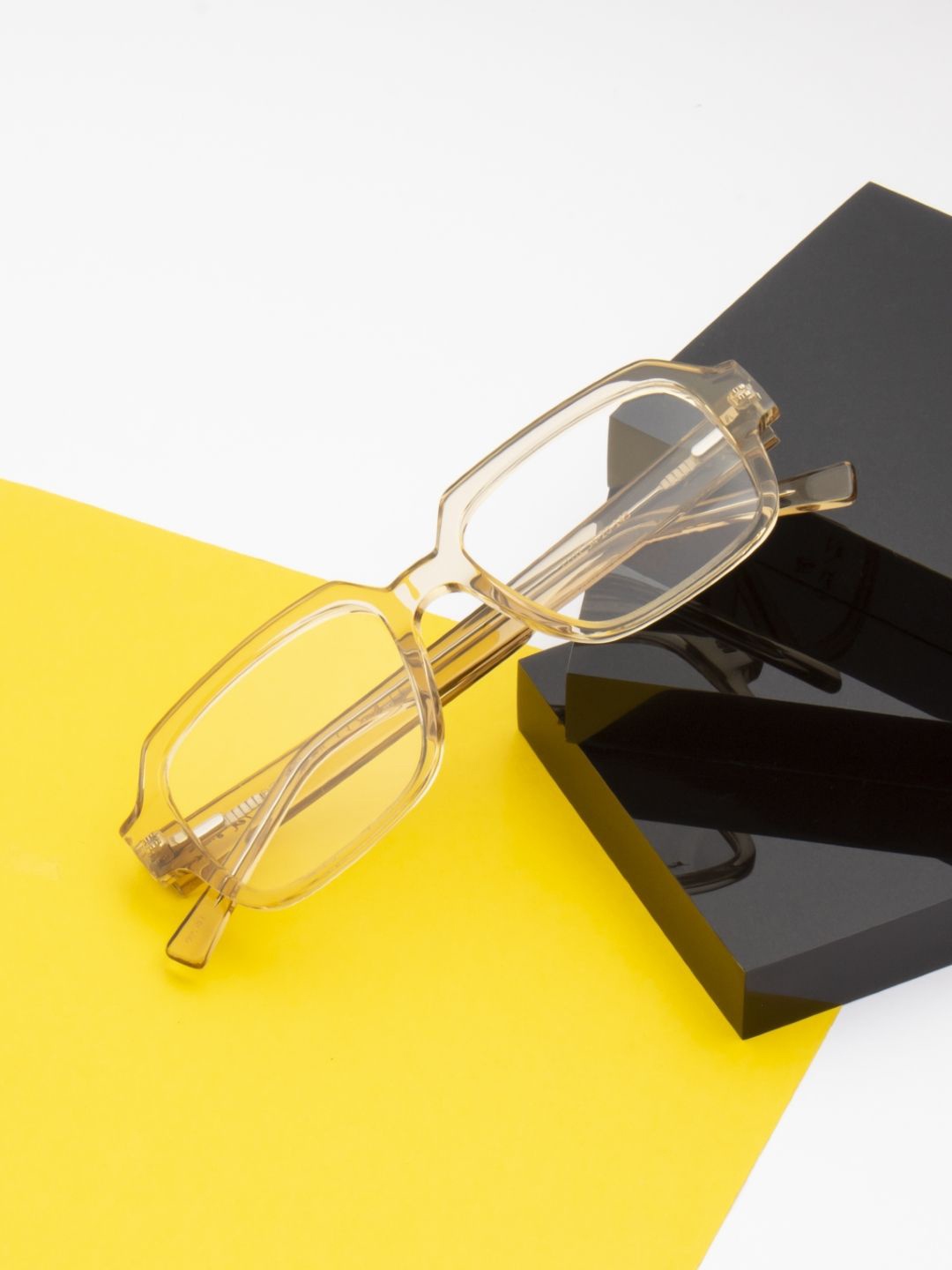 

Ted Smith Unisex 100% Acetate Full Rim Square Frames, Brown