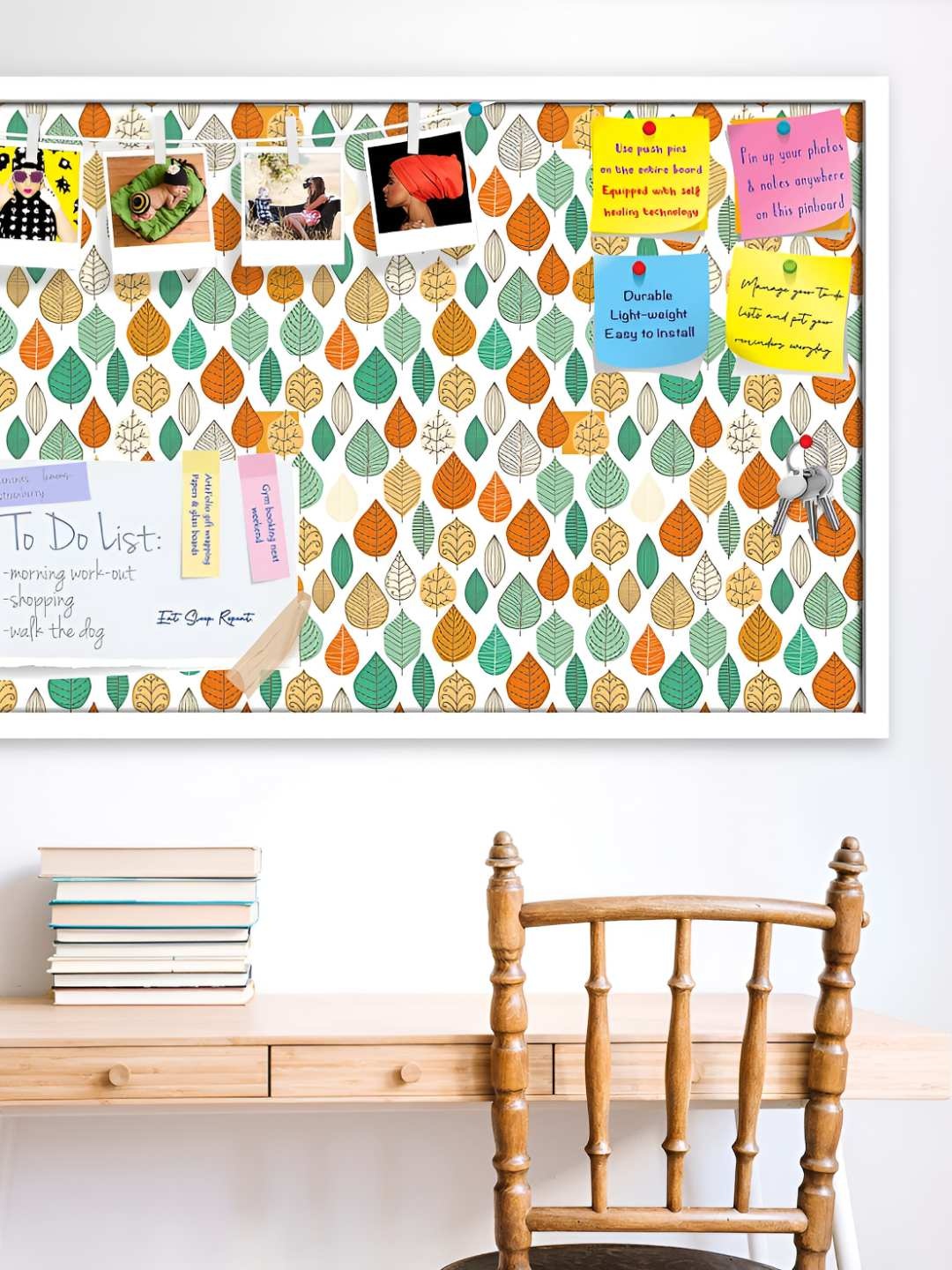 

ArtzFolio Wooden Notice Pin Board, Multi