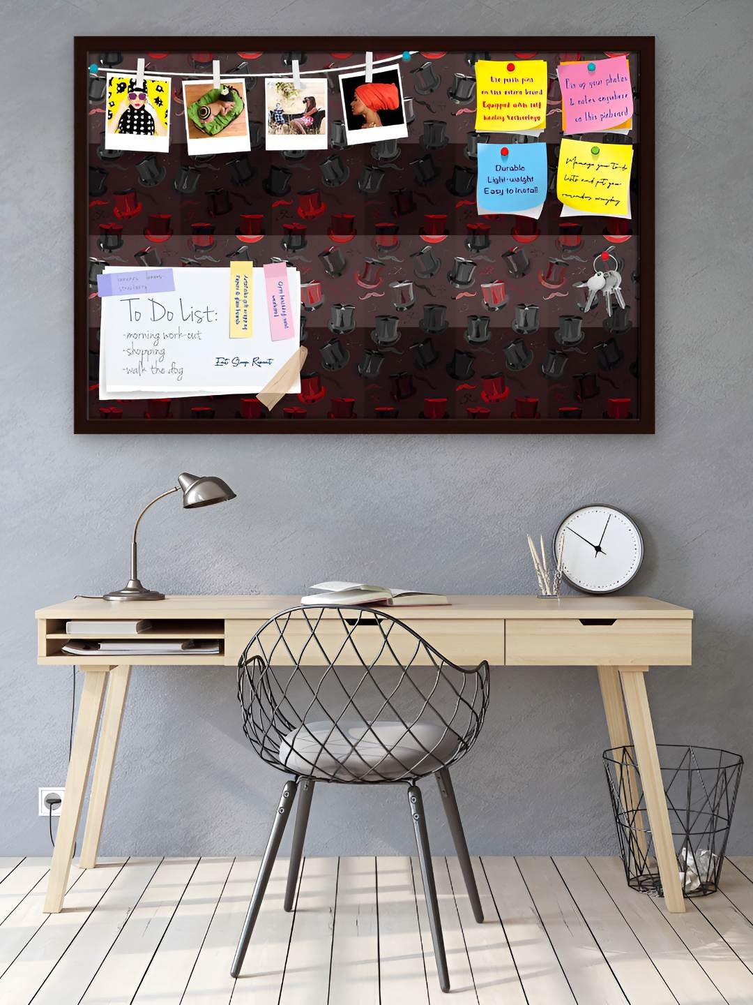 

ArtzFolio Wooden Notice Board, Multi