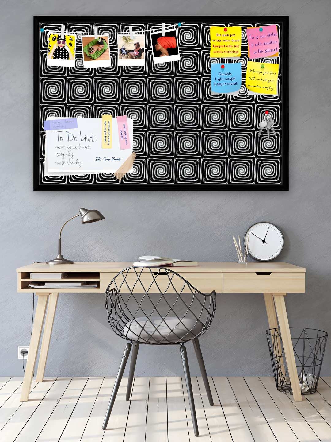 

ArtzFolio Wooden Notice Board, Multi