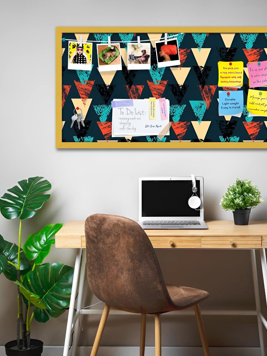 

ArtzFolio Wooden Notice Pin Board, Multi