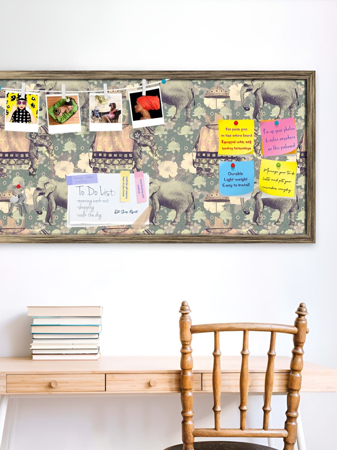 

ArtzFolio Wooden Notice Pin Board, Multi