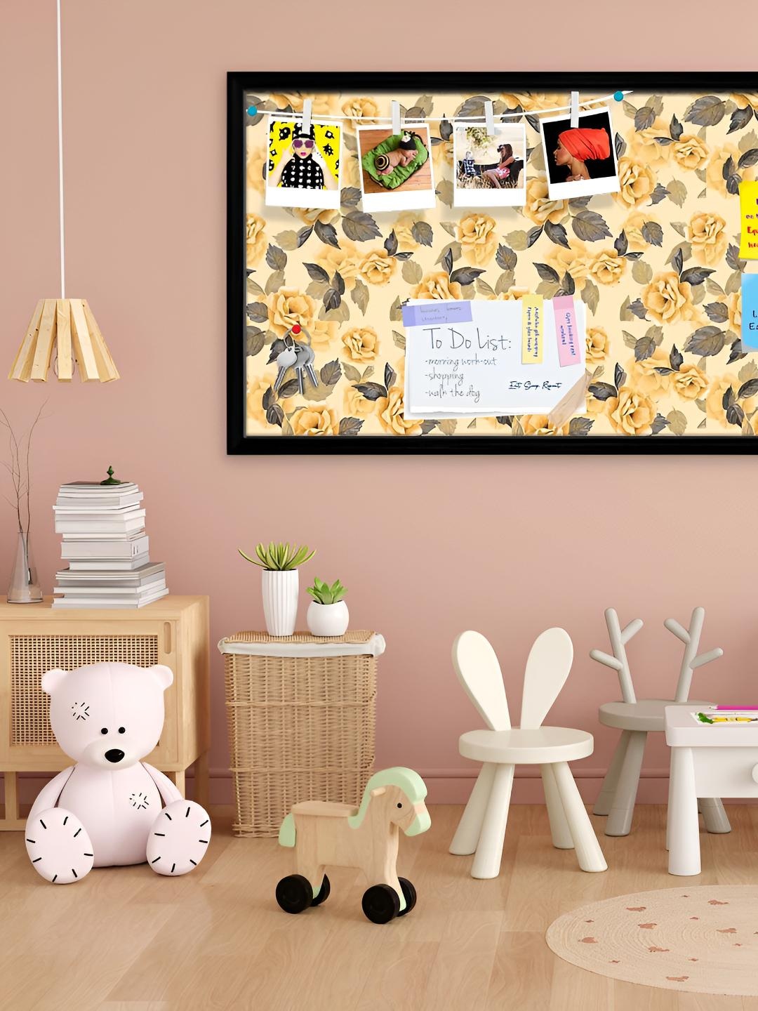 

ArtzFolio Wooden Notice Pin Board, Multi