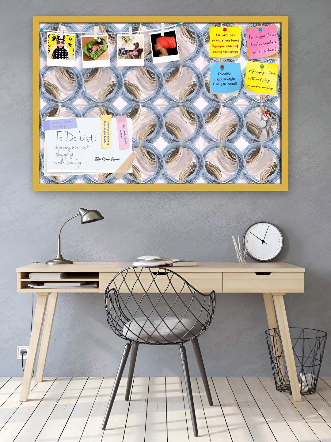 

ArtzFolio Wooden Notice Board, Multi