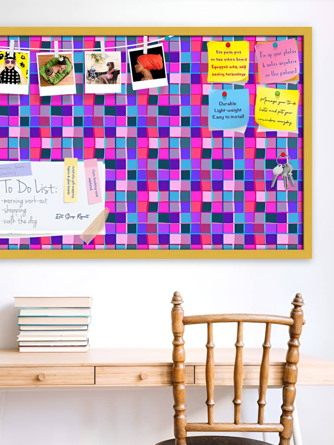 

ArtzFolio Wooden Notice Board, Multi