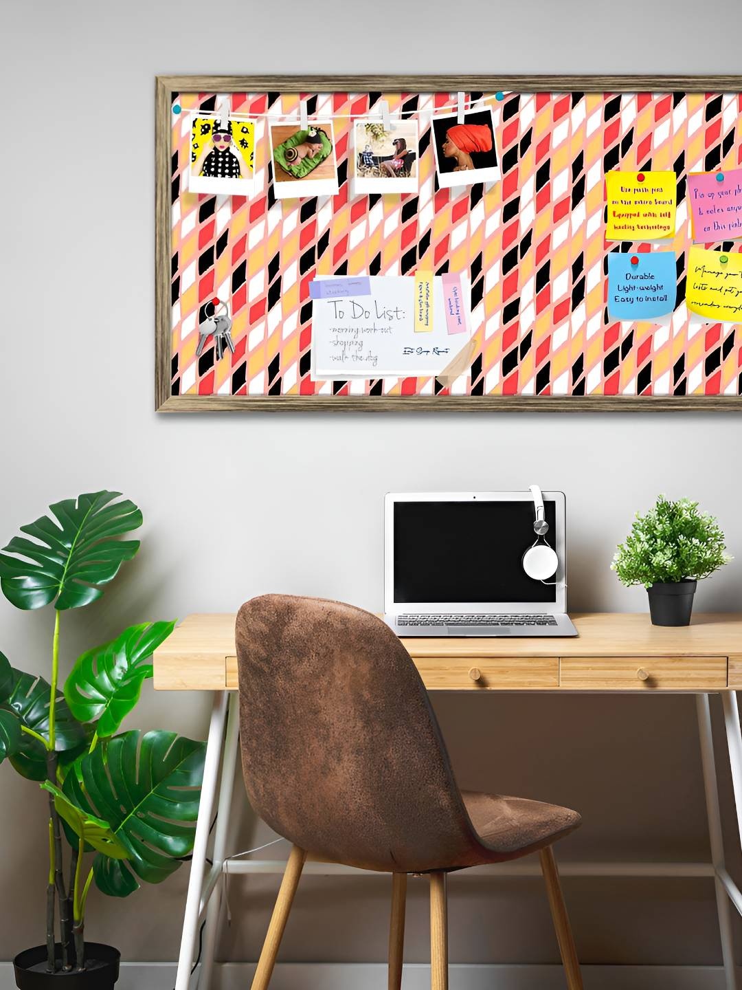 

ArtzFolio Wooden Notice Pin Board, Multi