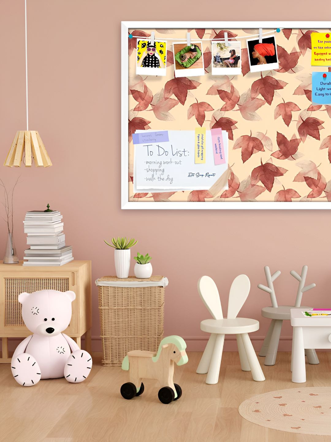 

ArtzFolio Wooden Notice Pin Board, Multi