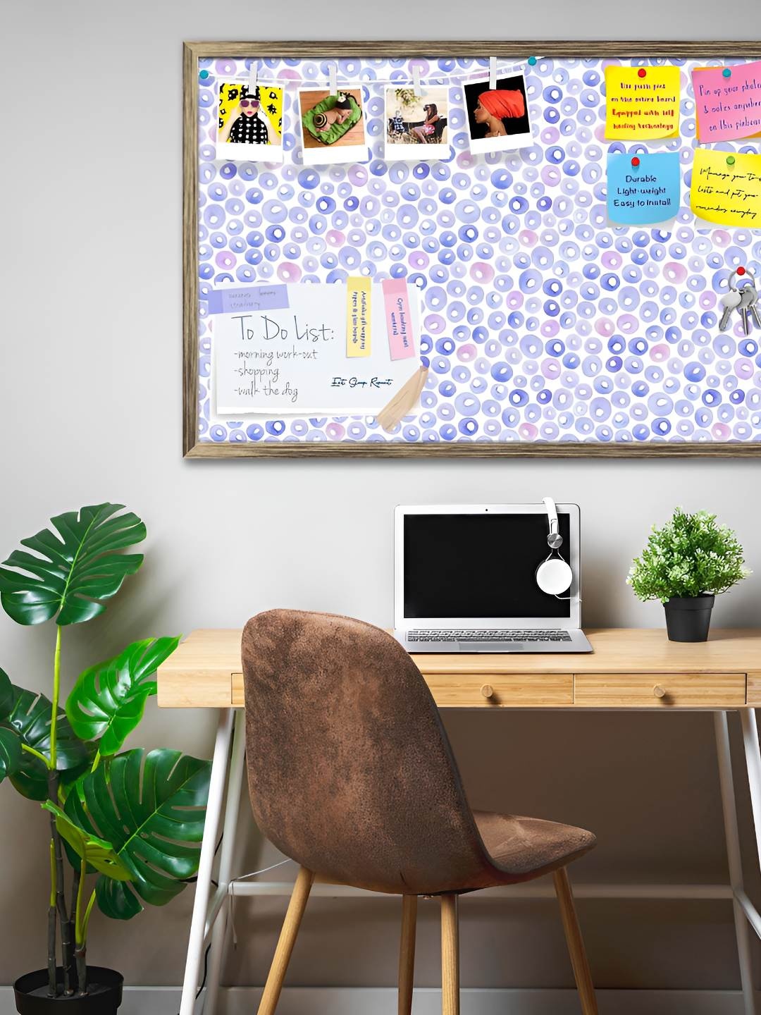 

ArtzFolio Wooden Notice Pin Board, Multi
