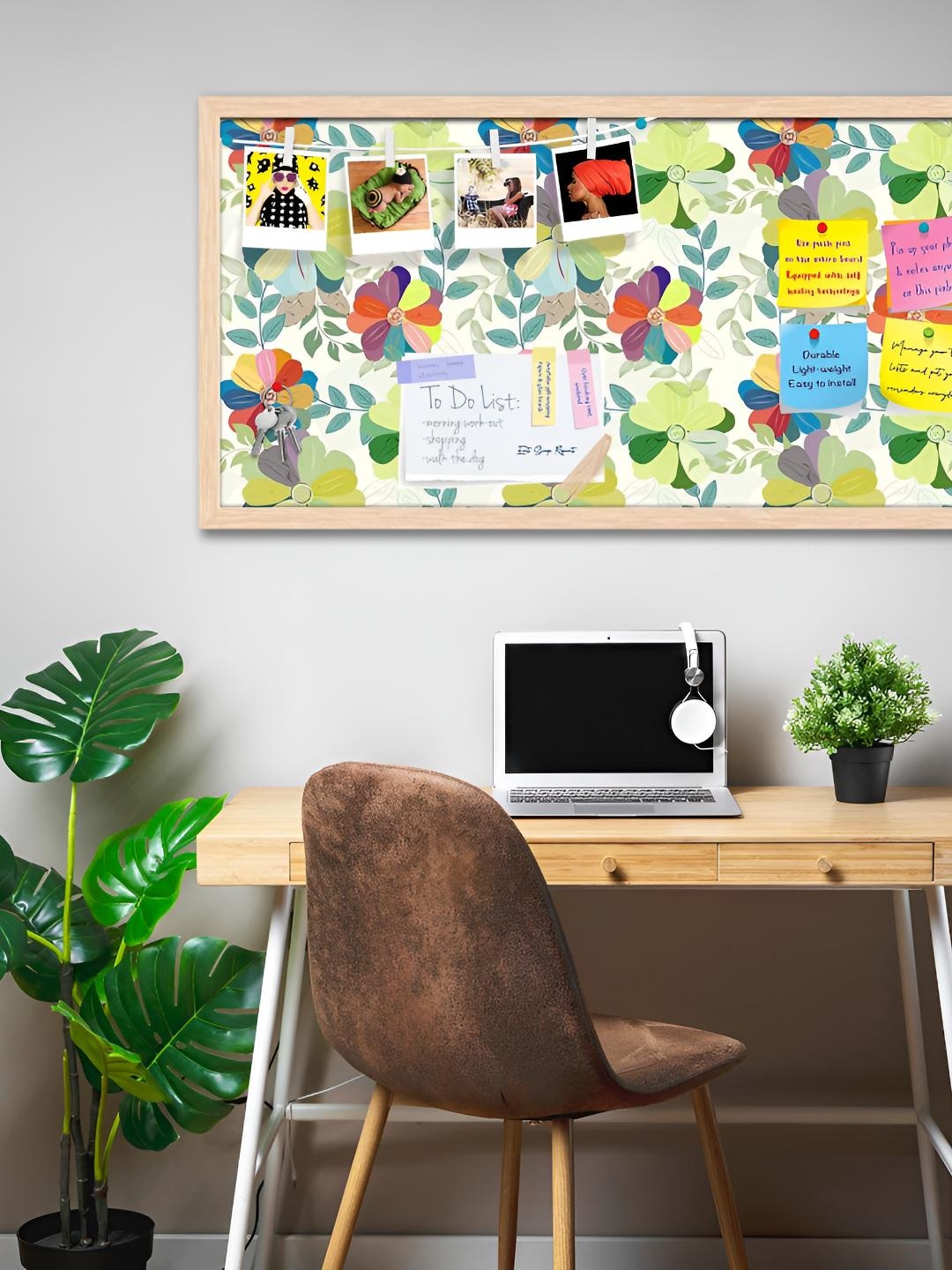 

ArtzFolio Wooden Notice Pin Board, Multi