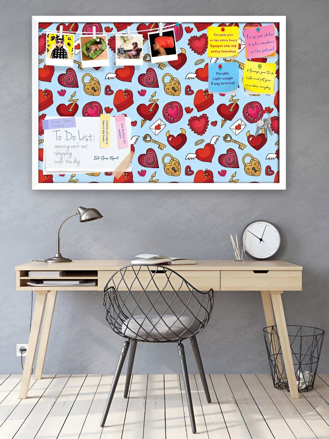 

ArtzFolio Wooden Notice Board, Multi