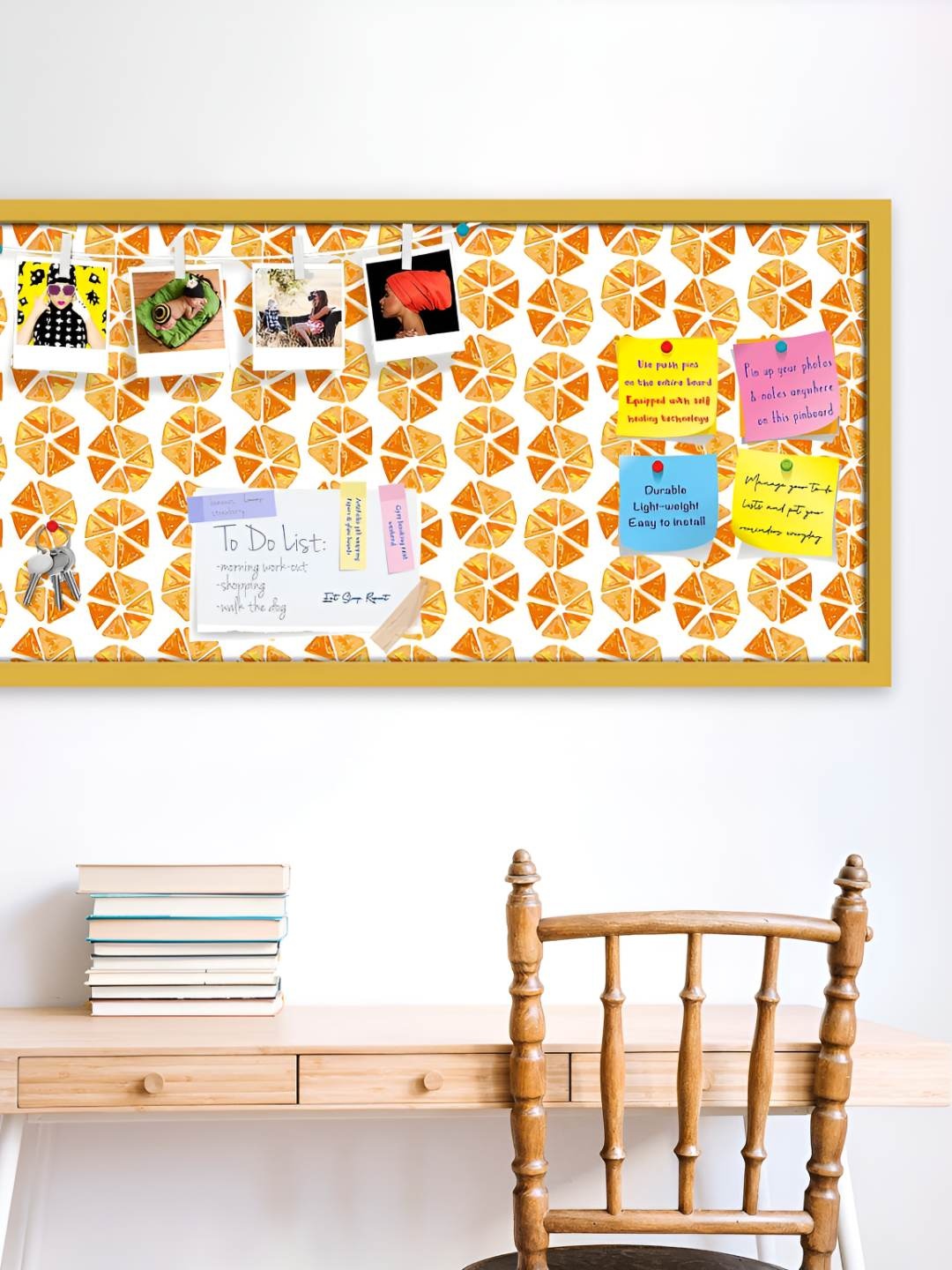 

ArtzFolio Wooden Notice Pin Board, Multi