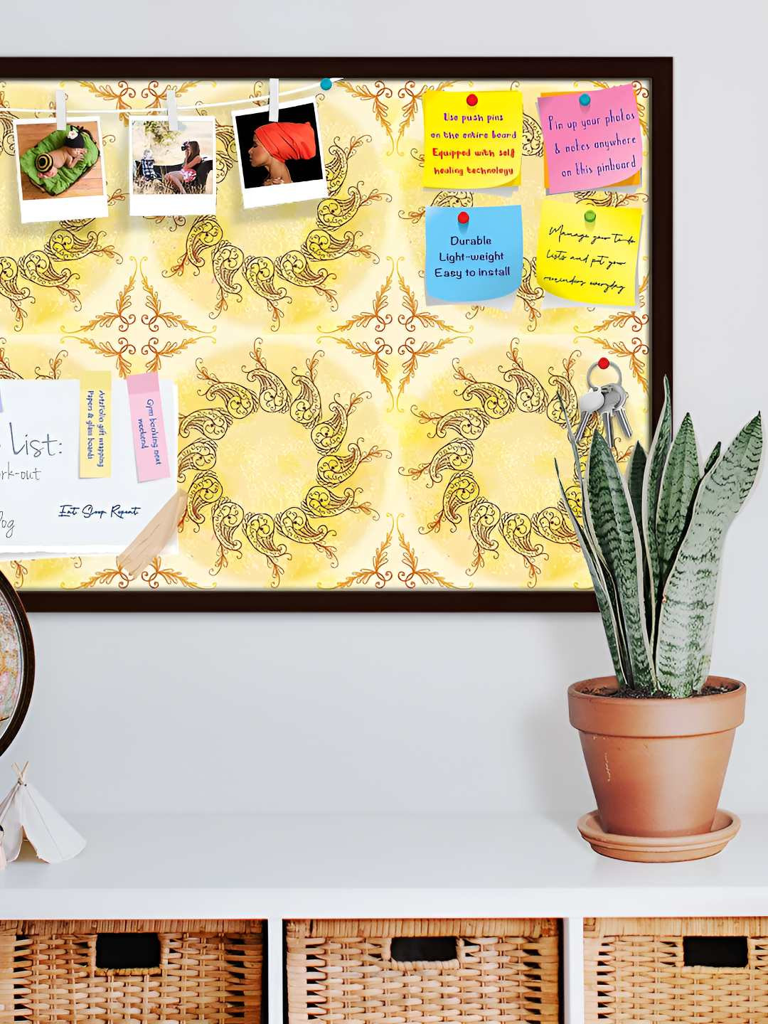 

ArtzFolio Wooden Notice Board, Multi