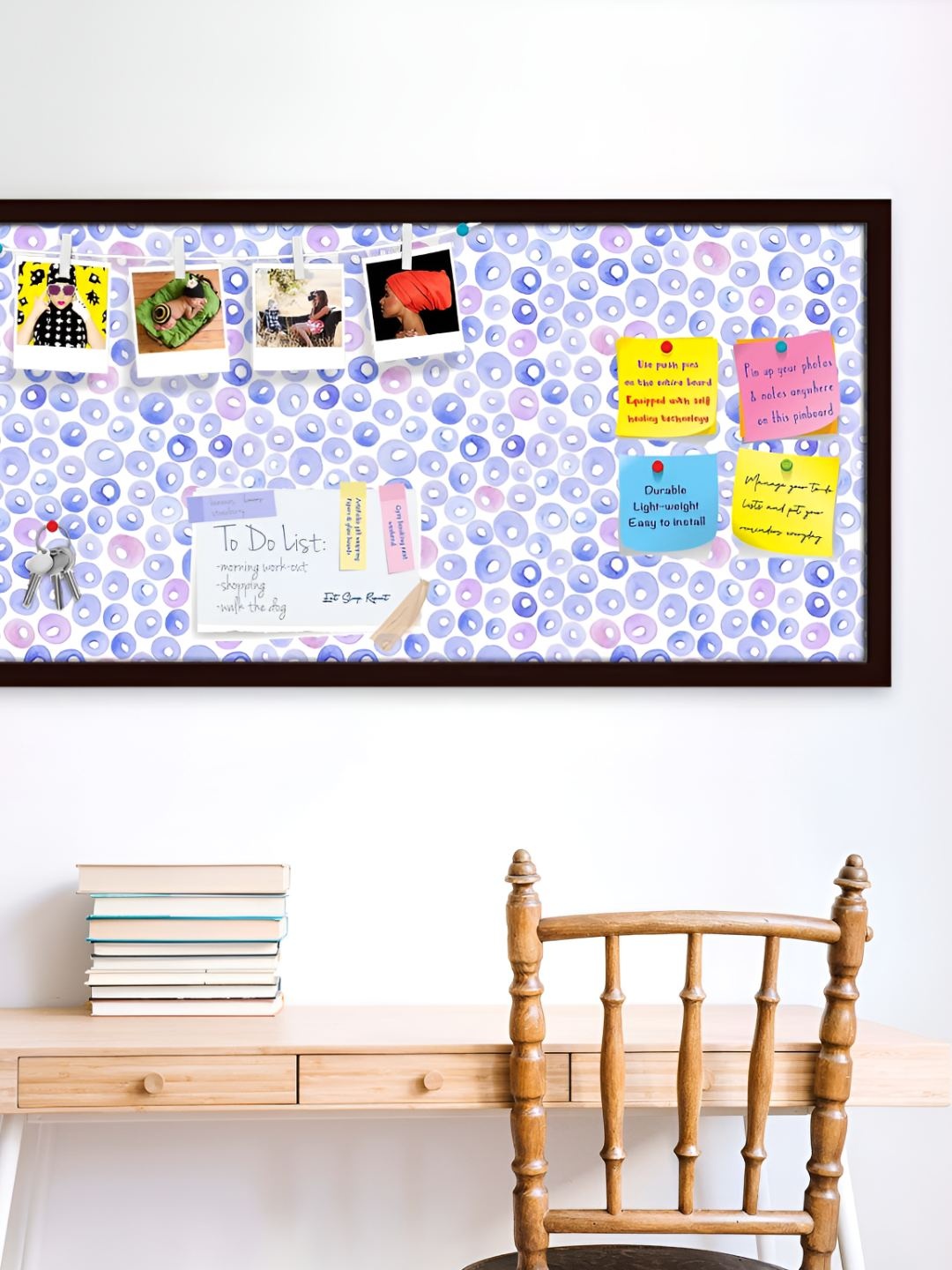 

ArtzFolio Wooden Notice Pin Board, Multi