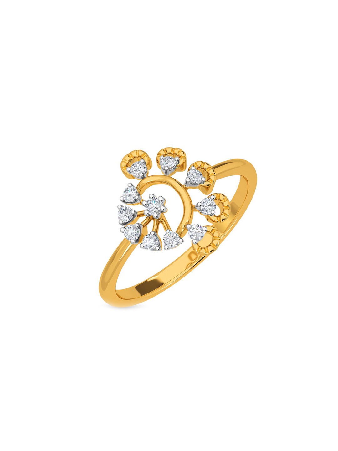 

KISNA DIAMOND AND GOLD JEWELLERY 18KT Finger Ring Diamond -0.13 CT