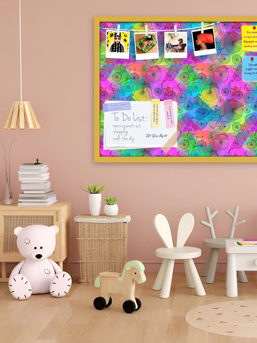 

ArtzFolio Wooden Notice Board, Multi
