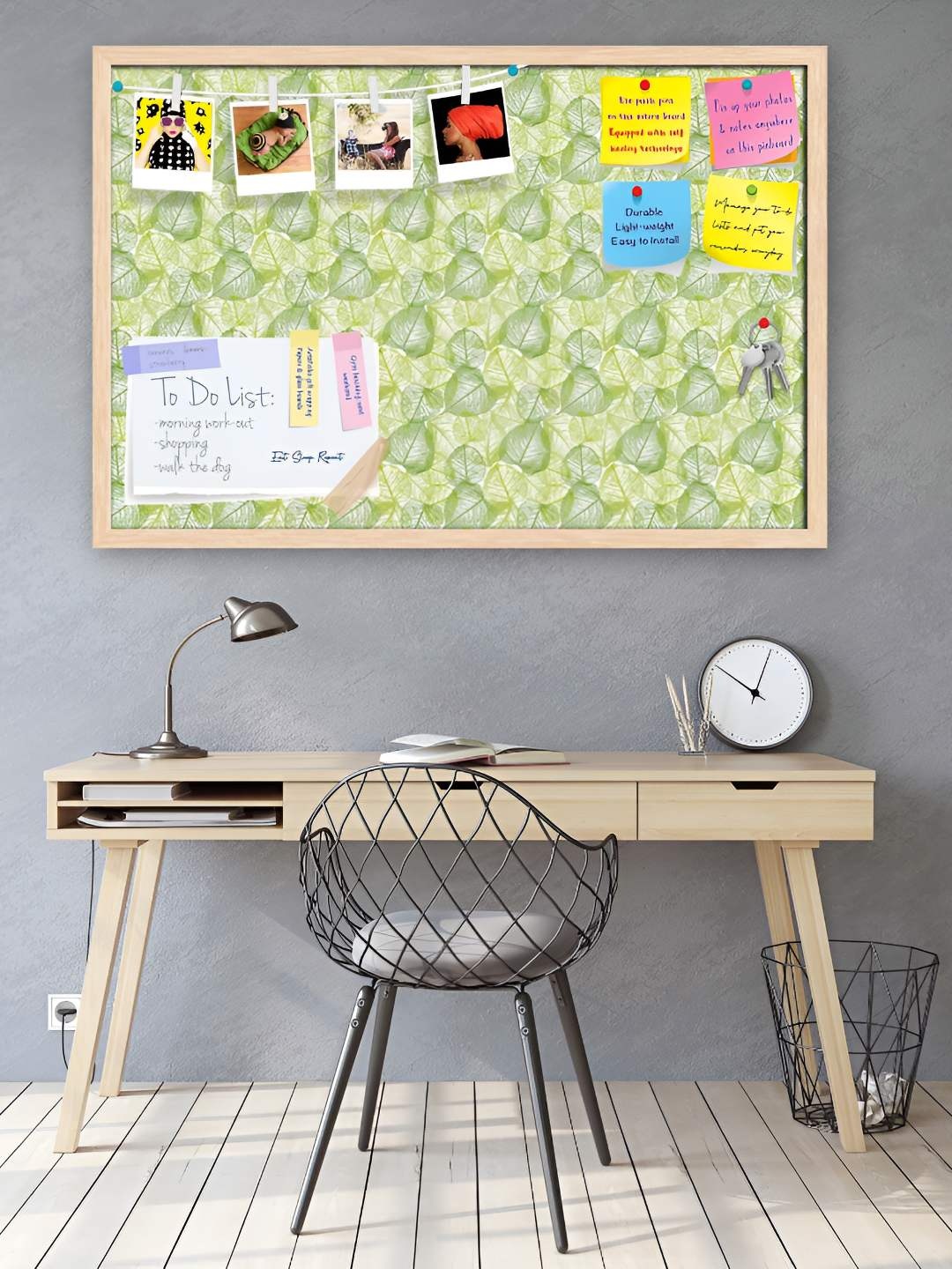 

ArtzFolio Wooden Notice Pin Board, Multi