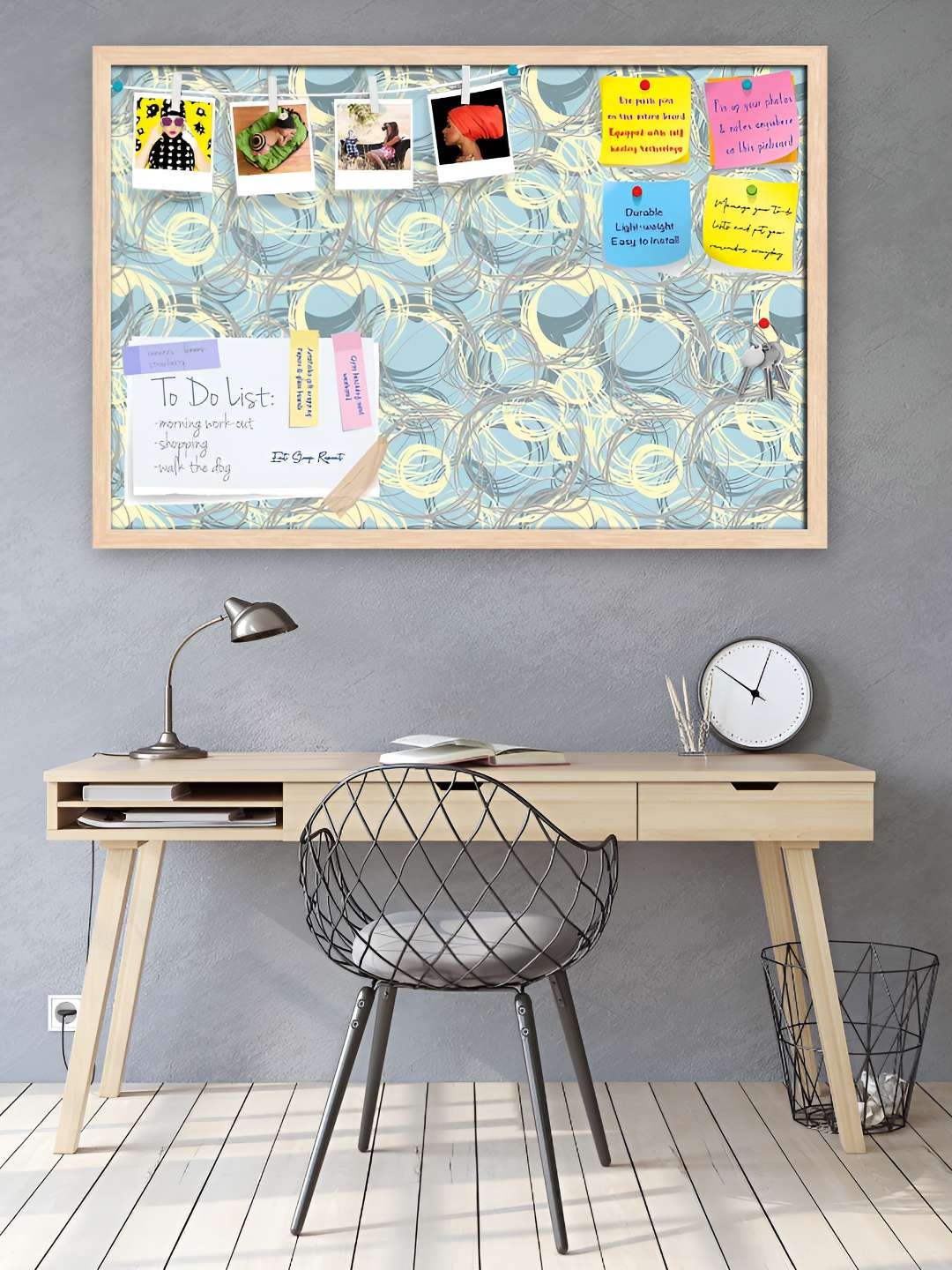 

ArtzFolio Wooden Notice Board, Multi