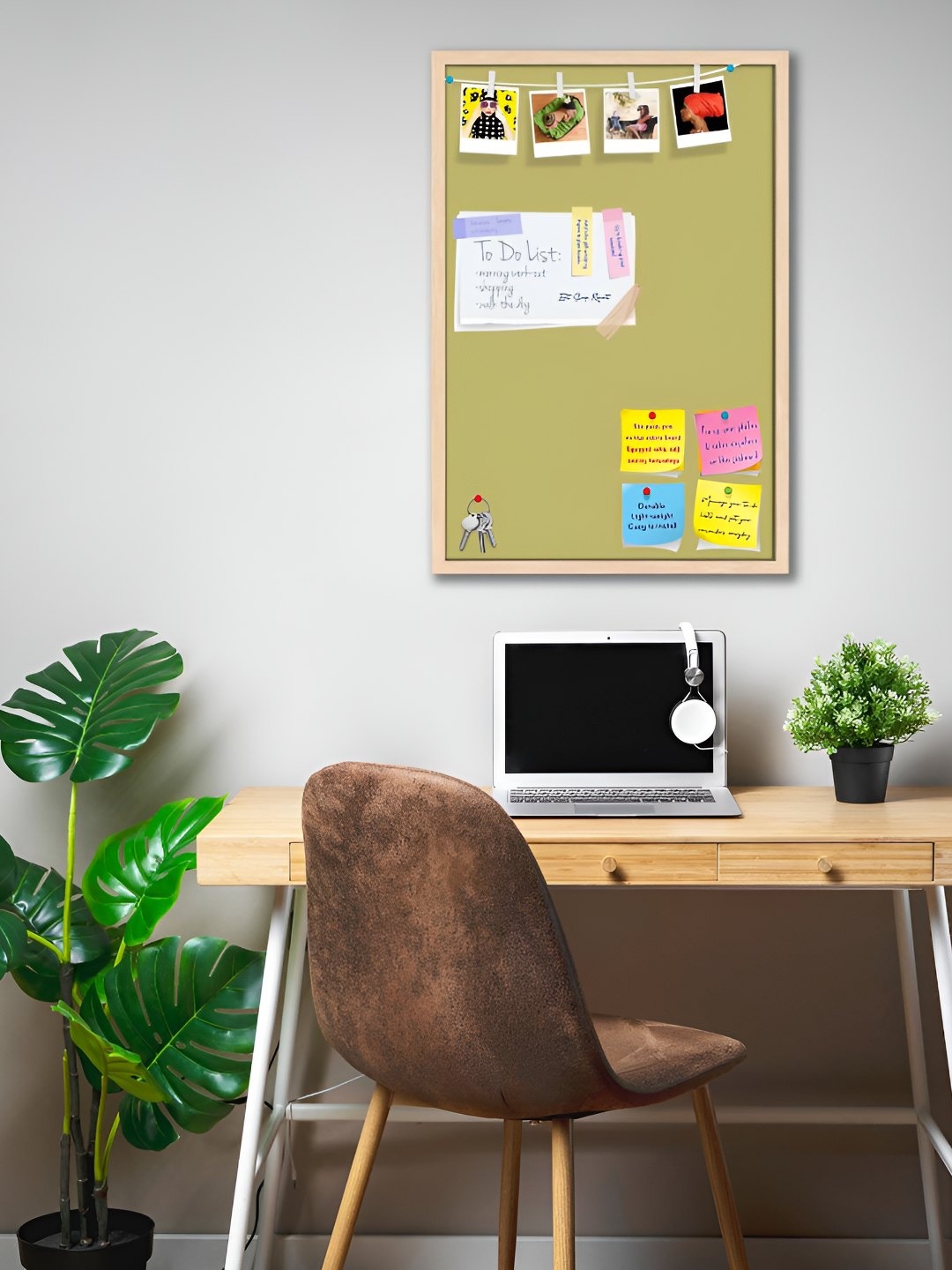 

ArtzFolio Wooden Notice Pin Board, Yellow