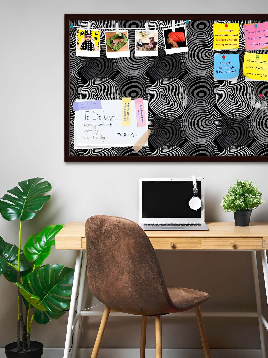 

ArtzFolio Wooden Notice Pin Board, Multi