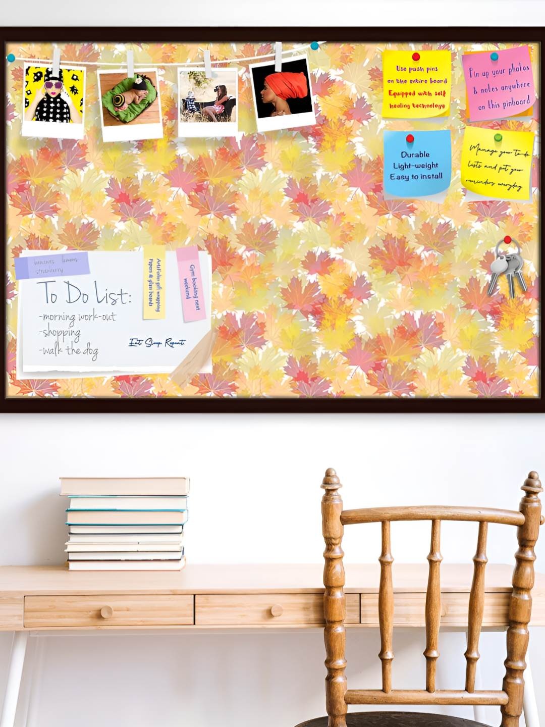 

ArtzFolio Wooden Notice Pin Board, Multi