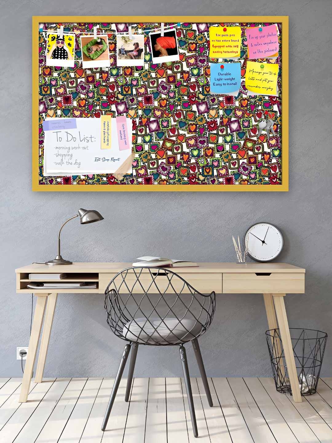 

ArtzFolio Wooden Notice Board, Multi