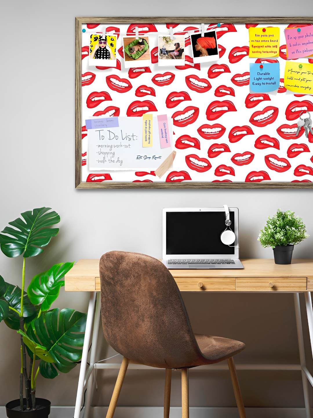 

ArtzFolio Wooden Notice Pin Board, Multi