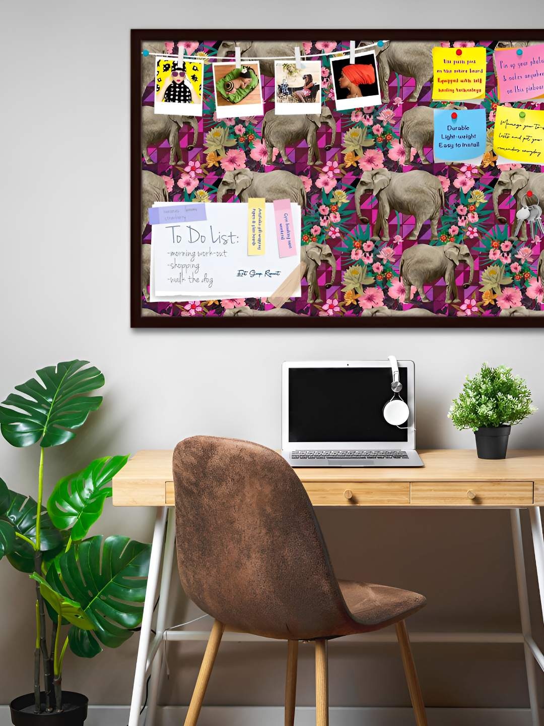 

ArtzFolio Wooden Notice Pin Board, Multi