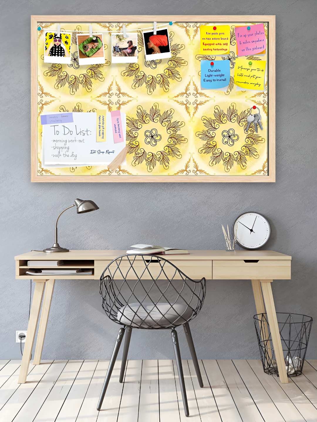 

ArtzFolio Wooden Notice Board, Multi