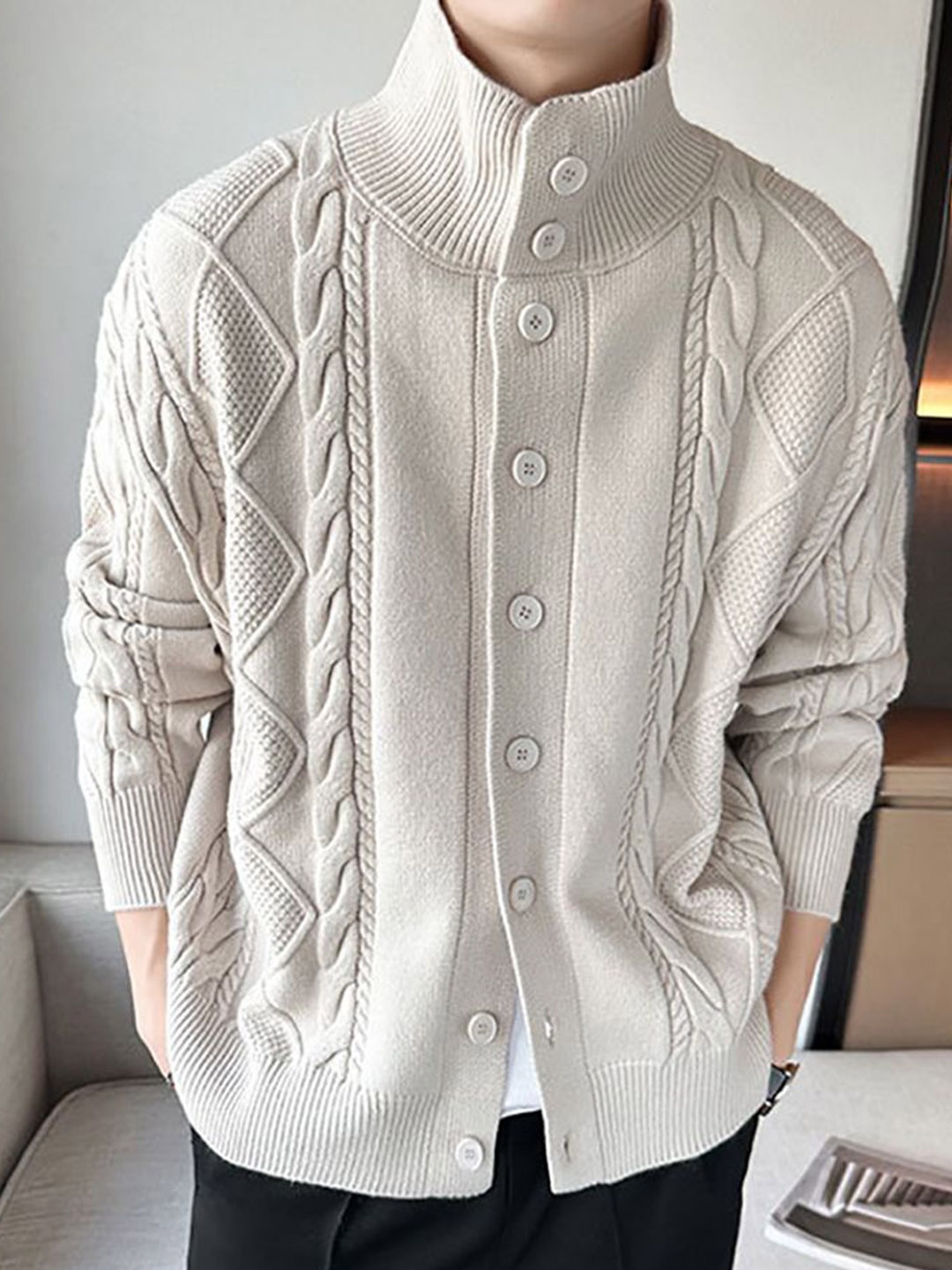 

StyleCast x Revolte Men Tailored Jacket, White