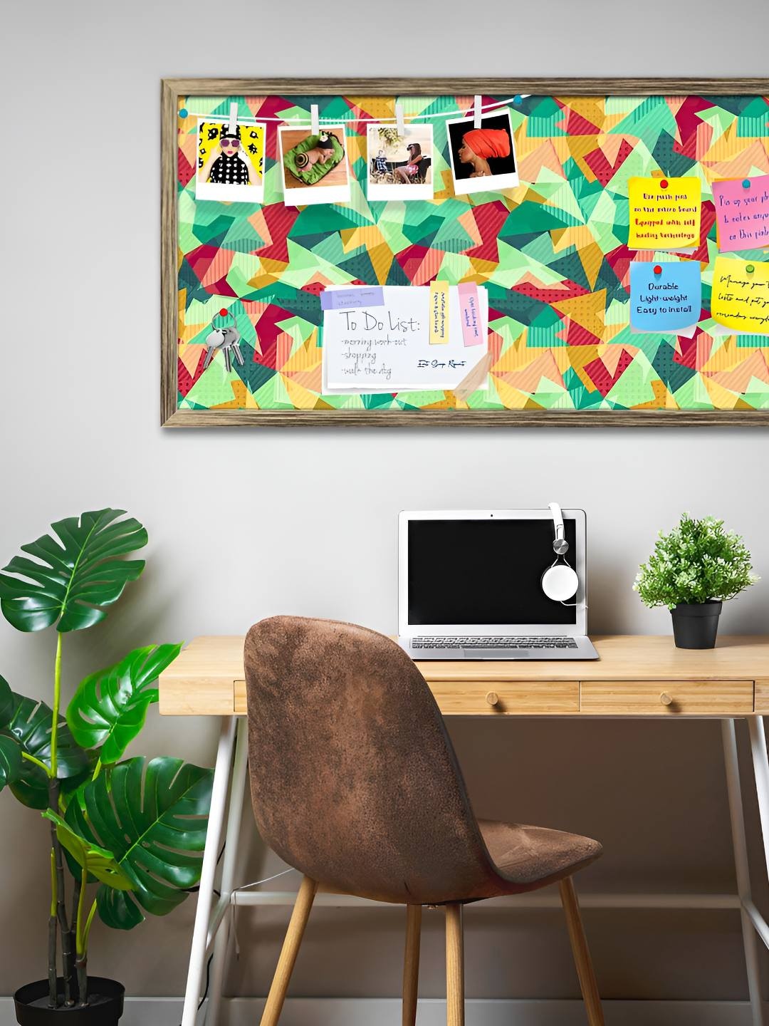

ArtzFolio Wooden Notice Pin Board, Multi