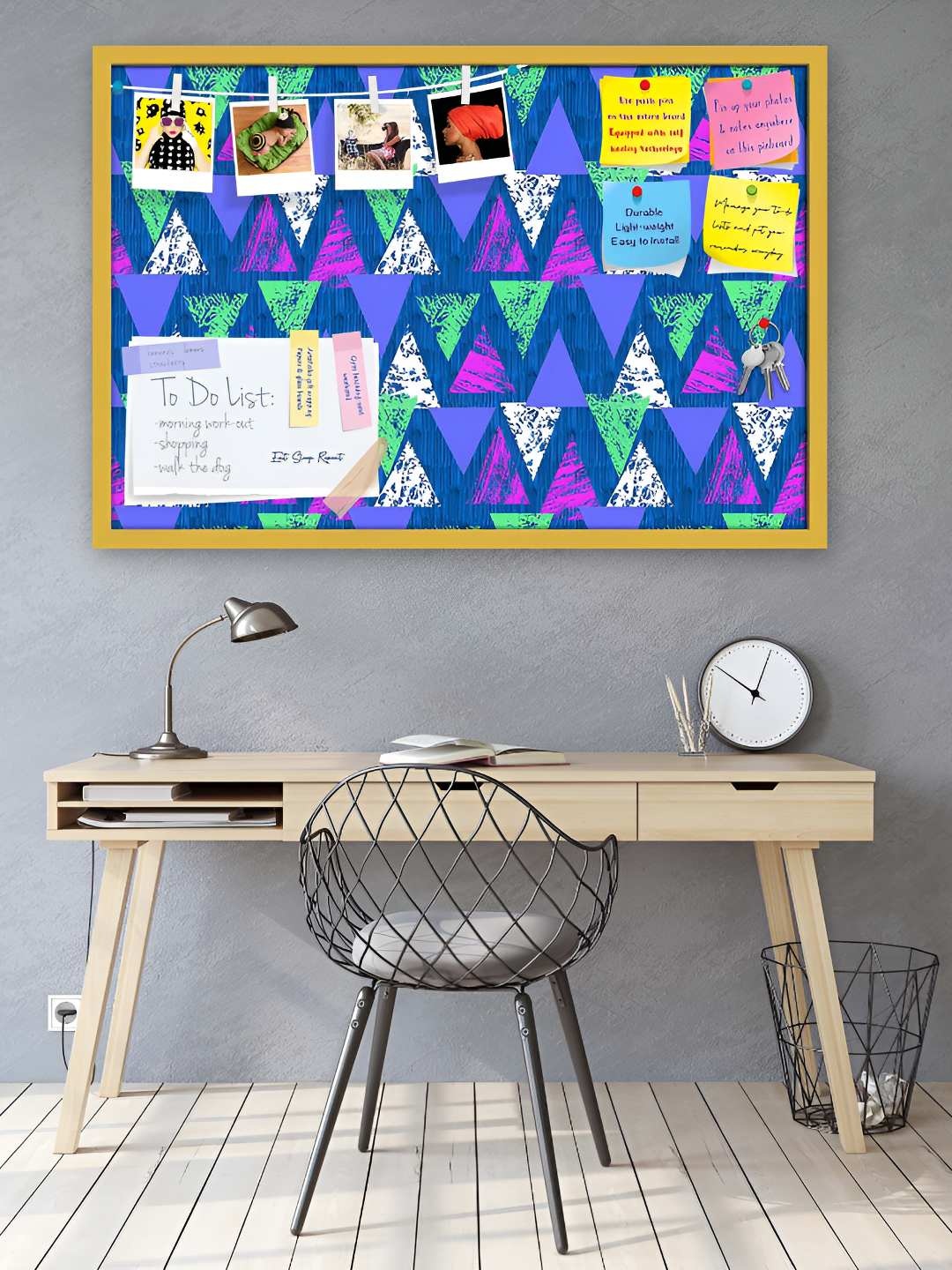 

ArtzFolio Wooden Notice Board, Multi