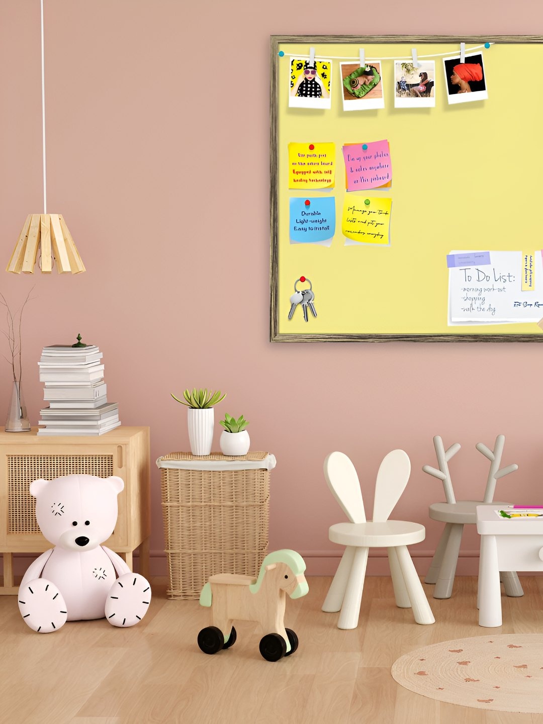 

ArtzFolio Wooden Notice Pin Board, Yellow