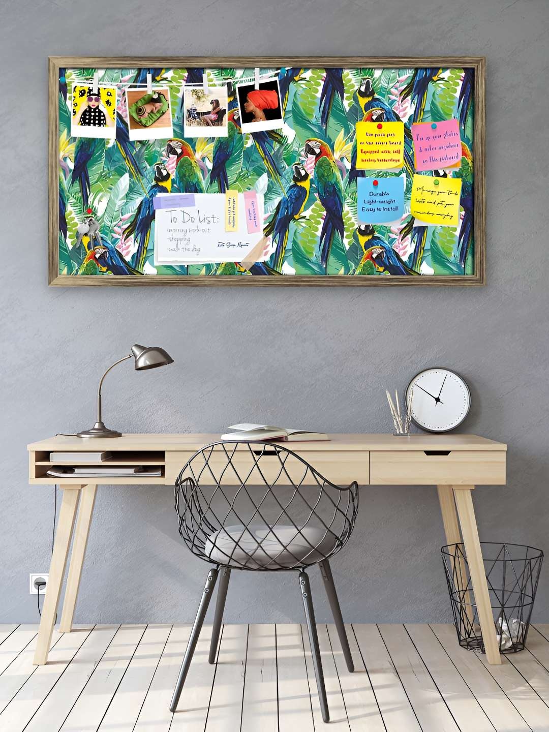

ArtzFolio Wooden Notice Pin Board, Multi