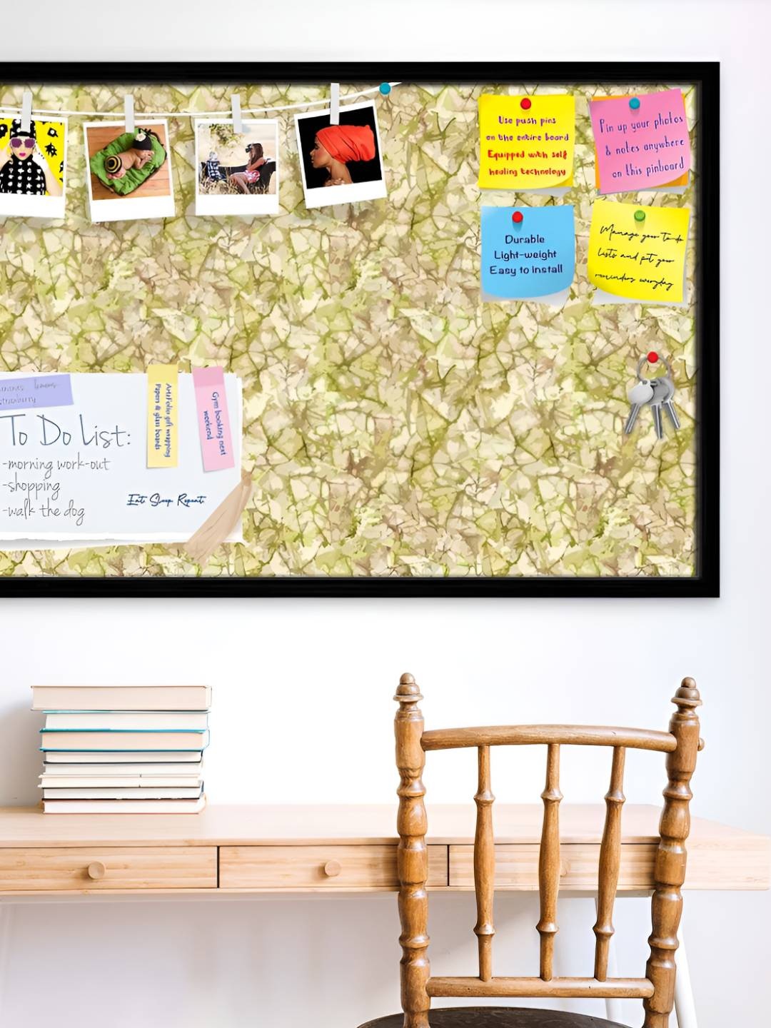 

ArtzFolio Wooden Notice Pin Board, Multi