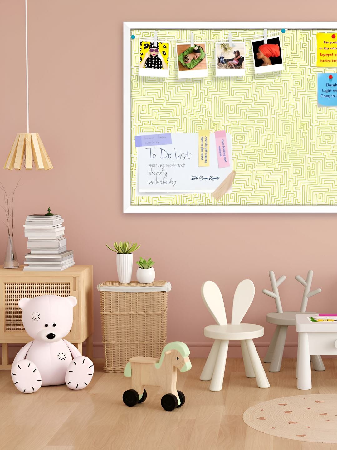 

ArtzFolio Wooden Notice Board, Multi
