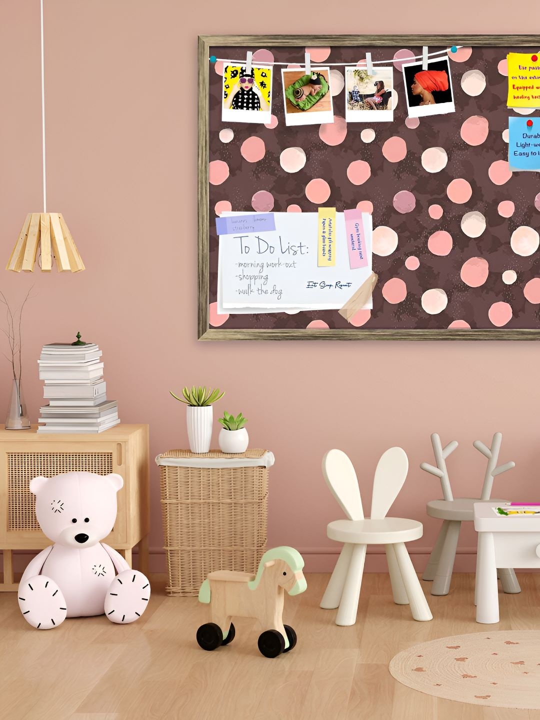 

ArtzFolio Wooden Notice Pin Board, Multi