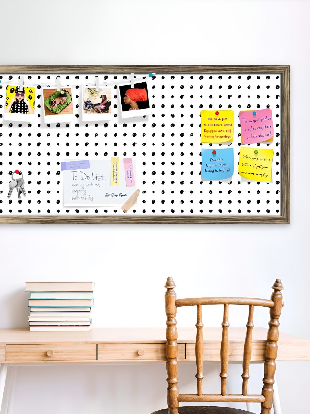 

ArtzFolio Wooden Notice Pin Board, Multi