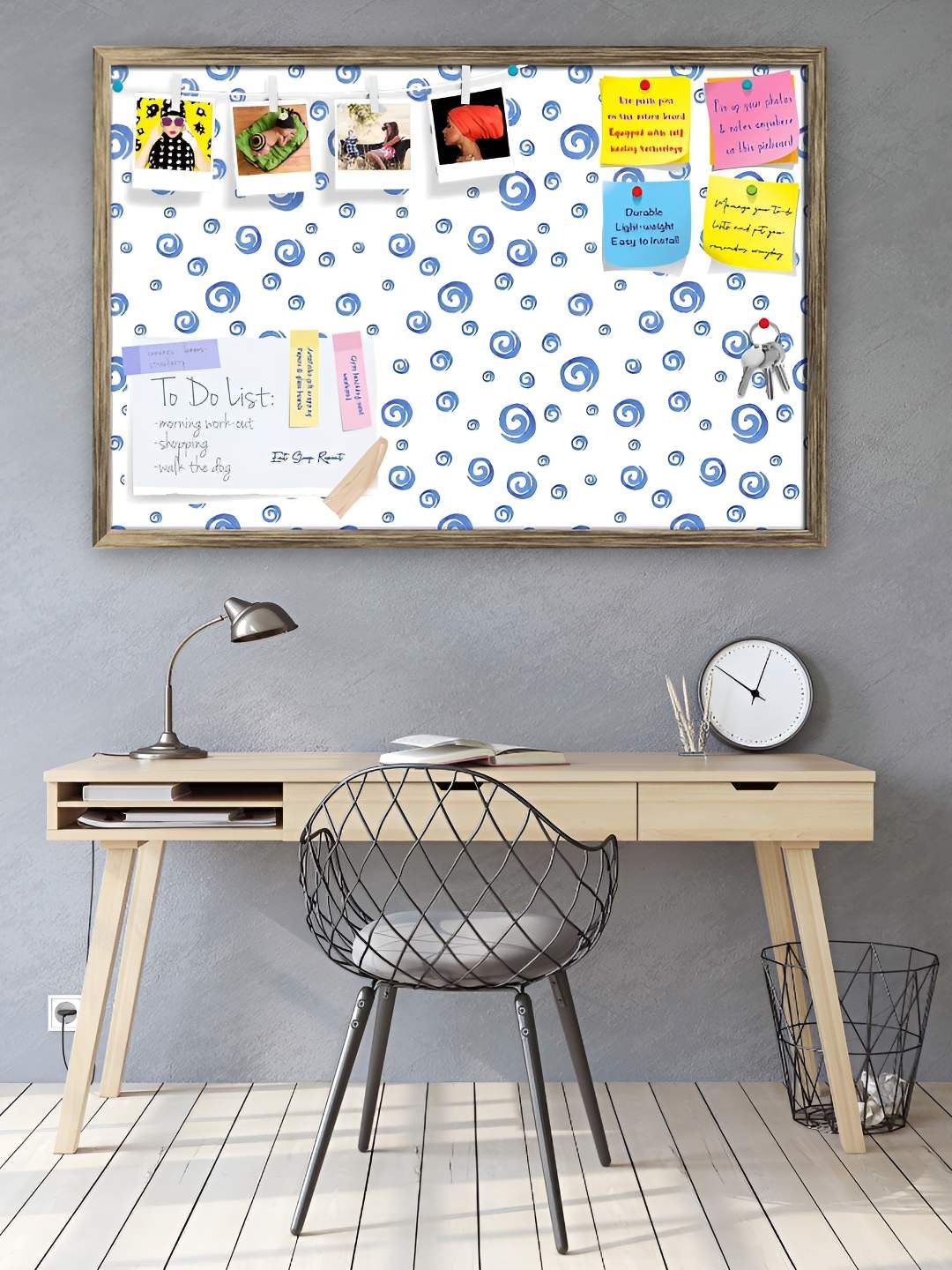 

ArtzFolio Wooden Notice Board, Multi