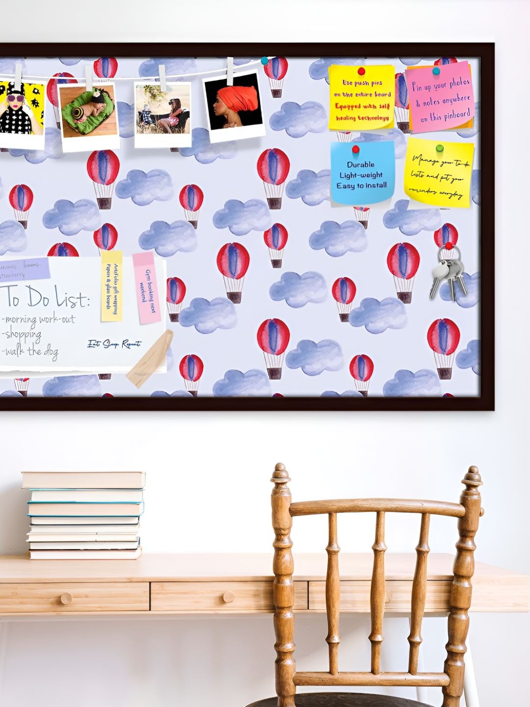 

ArtzFolio Wooden Notice Board, Multi