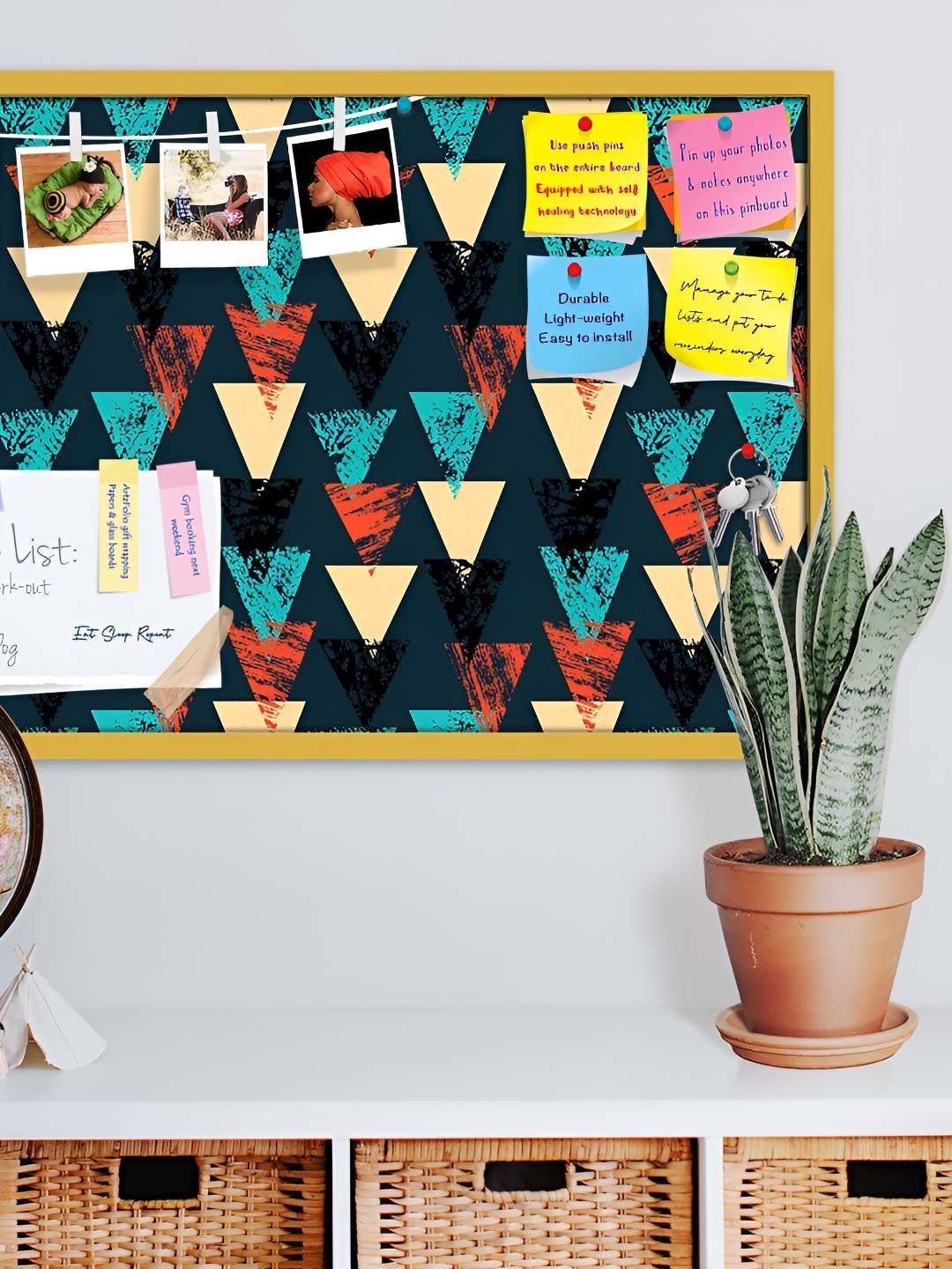 

ArtzFolio Wooden Notice Board, Multi