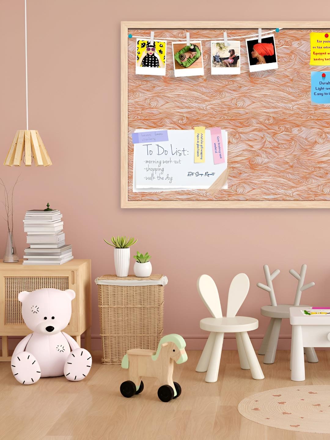 

ArtzFolio Wooden Notice Pin Board, Multi