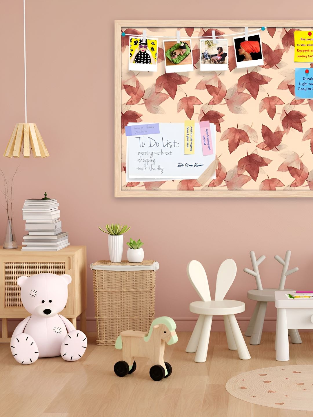 

ArtzFolio Wooden Notice Pin Board, Multi