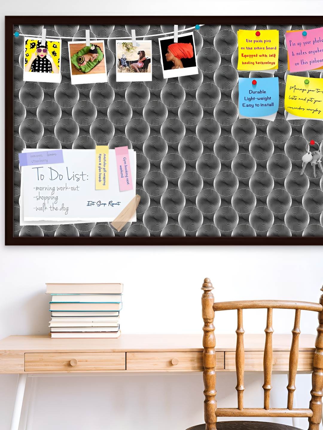 

ArtzFolio Wooden Notice Board, Multi