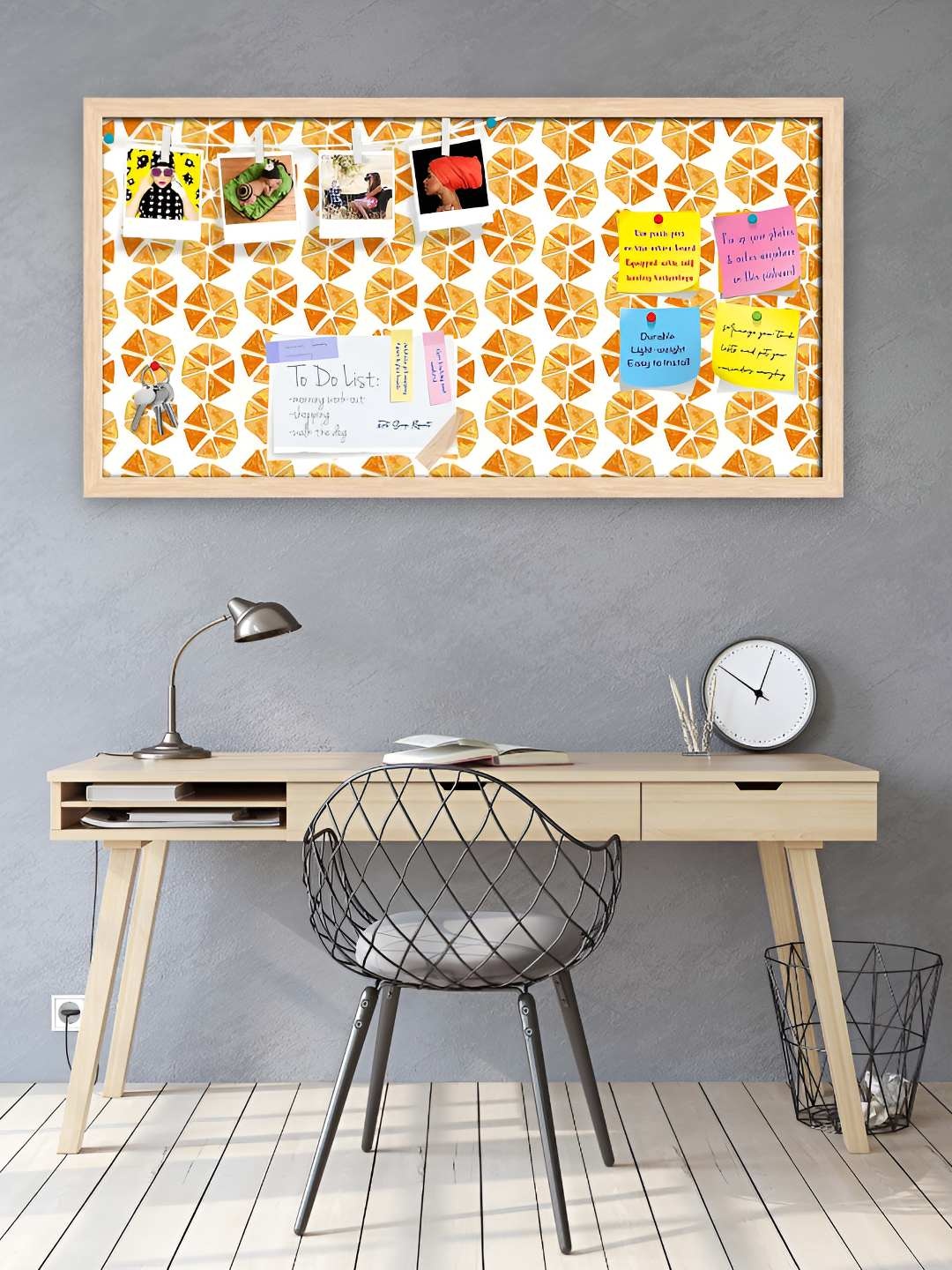 

ArtzFolio Wooden Notice Pin Board, Multi