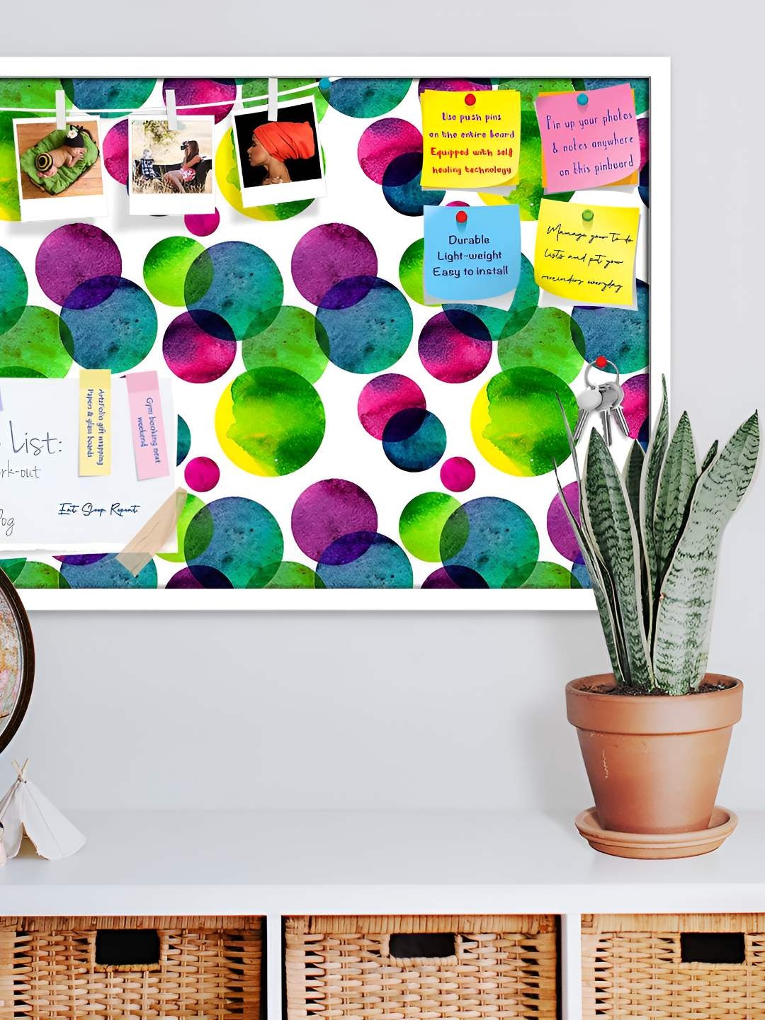 

ArtzFolio Wooden Notice Board, Multi
