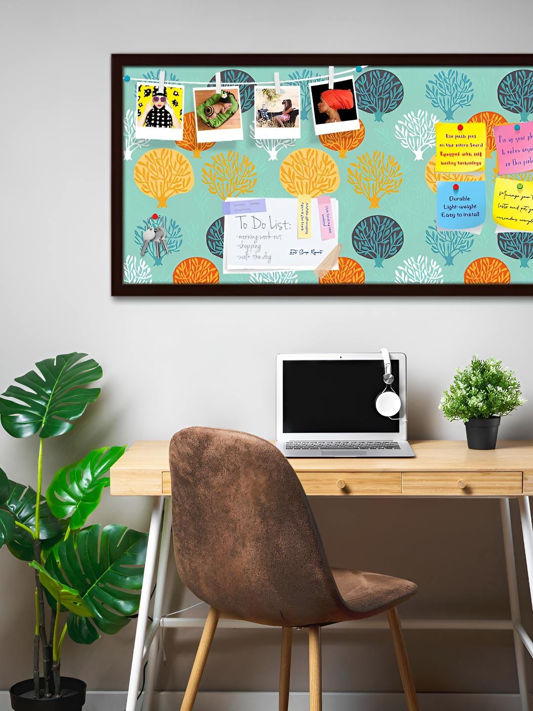 

ArtzFolio Wooden Notice Pin Board, Multi