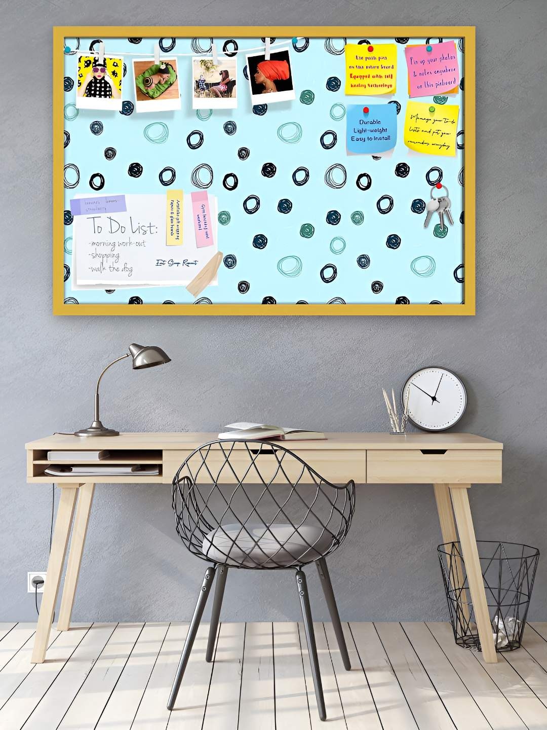 

ArtzFolio Wooden Notice Board, Multi