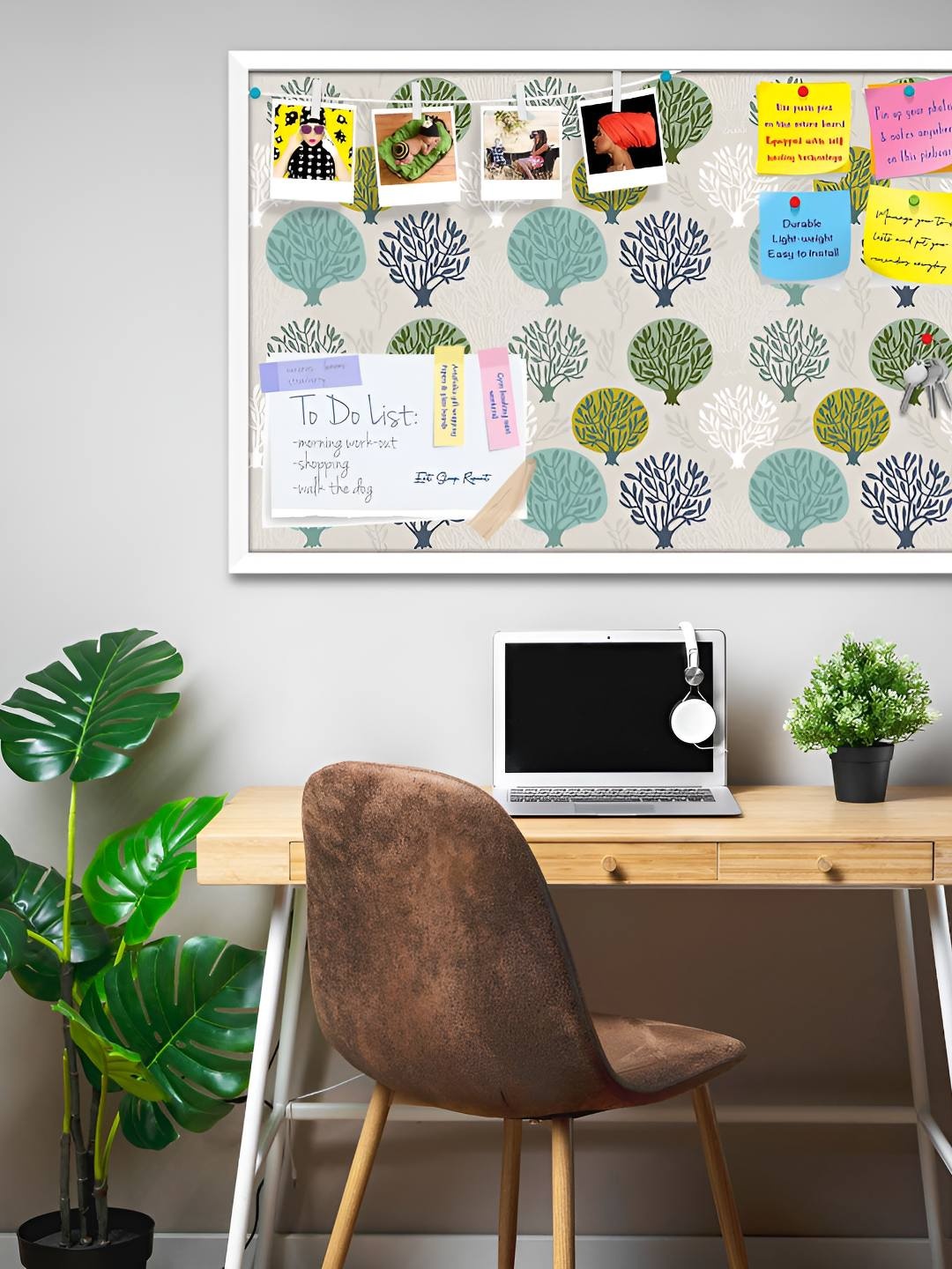 

ArtzFolio Wooden Notice Pin Board, Multi