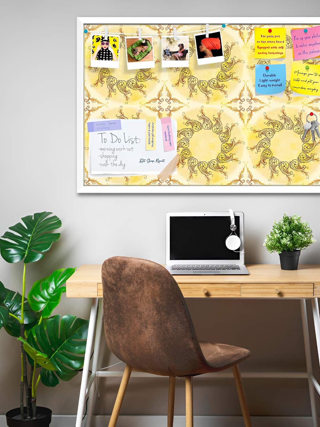 

ArtzFolio Wooden Notice Board, Multi