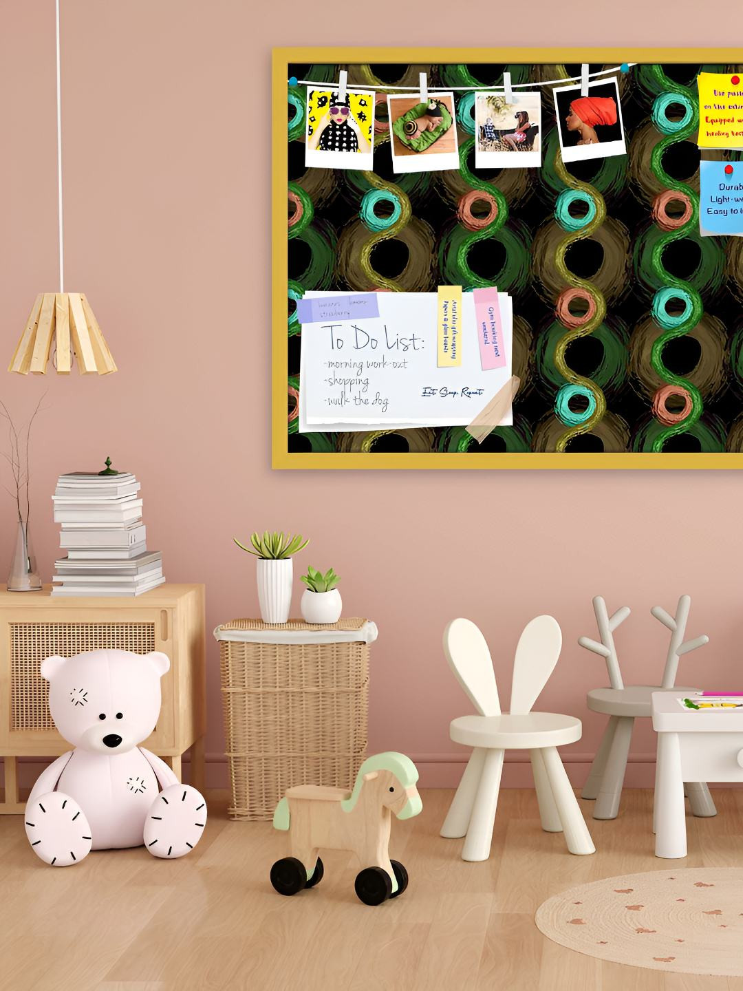 

ArtzFolio Wooden Notice Board, Multi